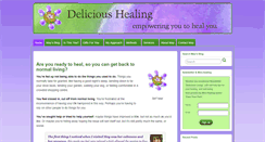 Desktop Screenshot of delicioushealing.com